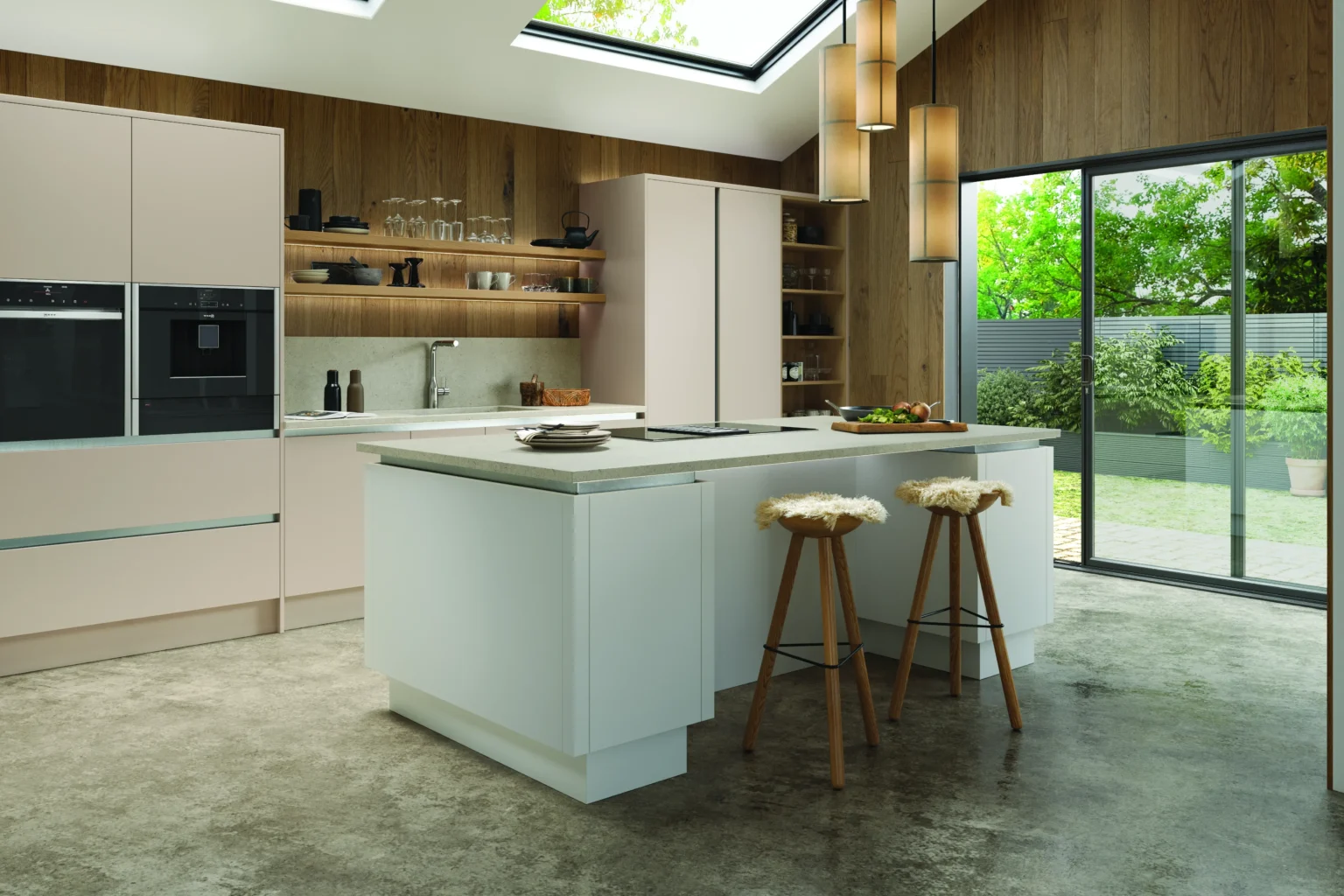 zola soft matte cashmere and white