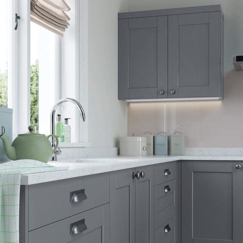 Kitchen handle choices by Grappenhall Kitchen Company